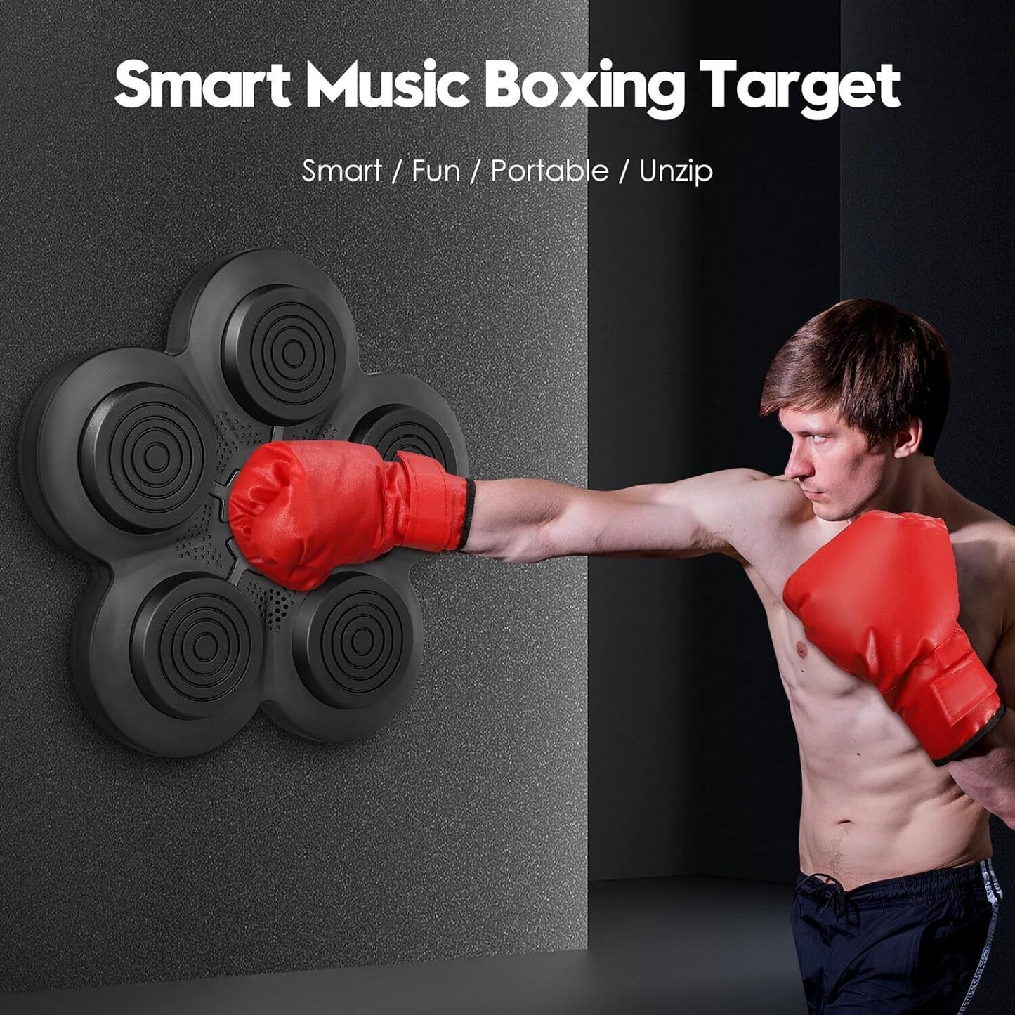 Smart Boxing Training Music Electronic Boxing Machine Wall Target Wall Mounted