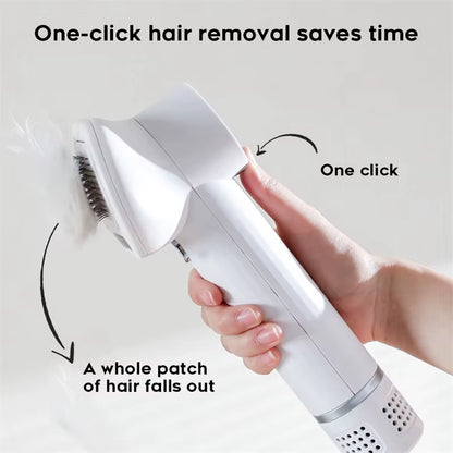 Dog Dryer Smart Hair Dryer for Dogs Pet Mascotas Perros Cat Brush Hair Removing Combing Blow Comb Grooming Accessories Supplies