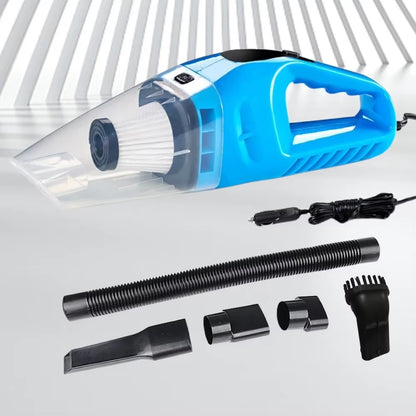 Car Vacuum Cleaner Dry Wet Dual Use Small Air Duster with 5M Cable Powerful Hoover Auto Vacuum Cleaner for Vehicle Home Cleaning