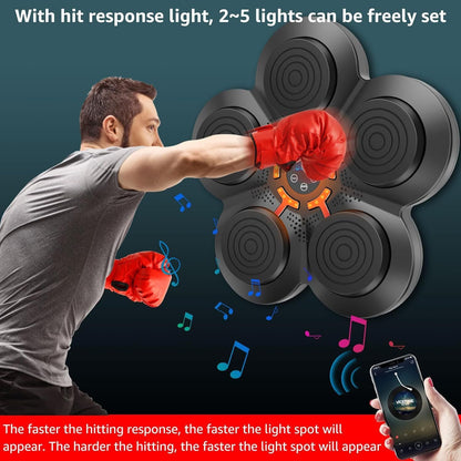 Smart Boxing Training Music Electronic Boxing Machine Wall Target Wall Mounted