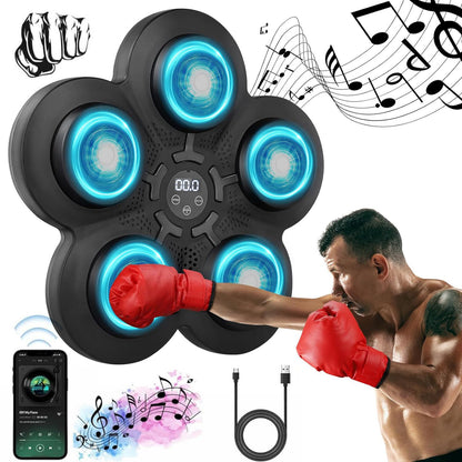 Smart Boxing Training Music Electronic Boxing Machine Wall Target Wall Mounted