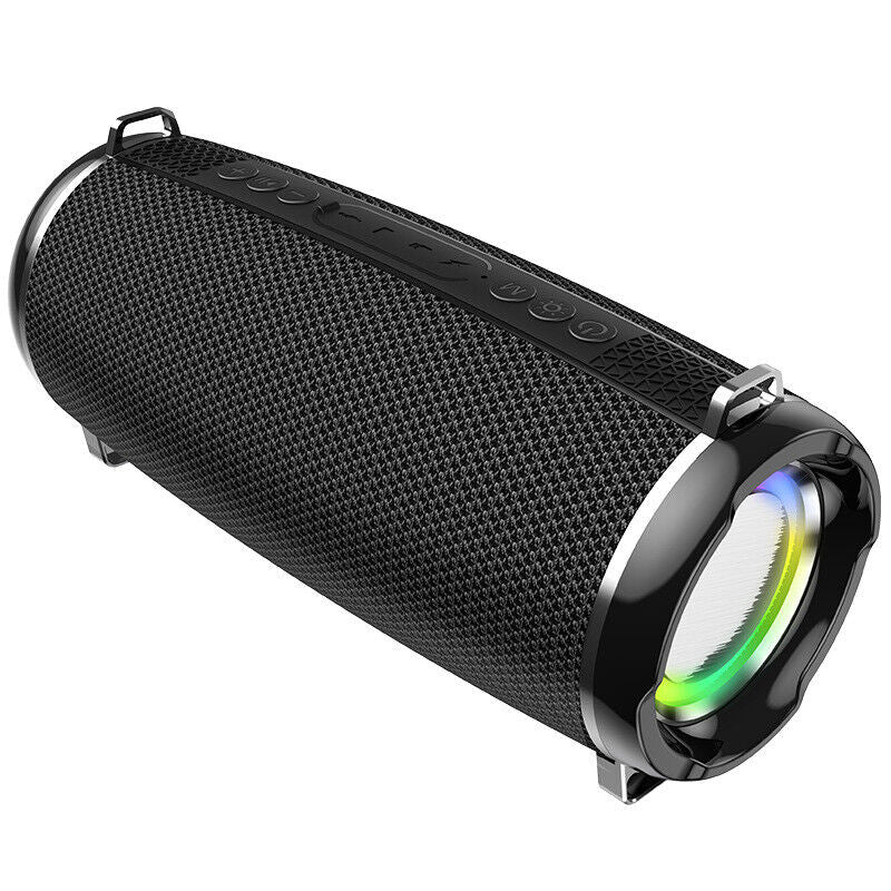 Portable RGB Speakers Wireless Bluetooth Speaker Stereo Bass Subwoofer TF/FM