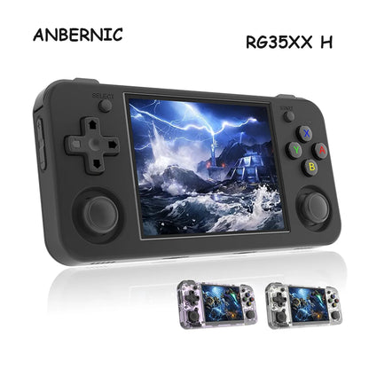 RG35XX H Handheld Game Console 3.5-Inch IPS Screen Linux H700 Retro Video Games Player 3300Mah 64G 5528 Classic Games