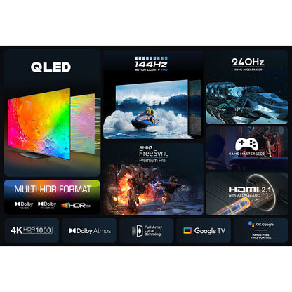 55C745K 55 Inch QLED 4K Ultra HD 144Hz Smart TV